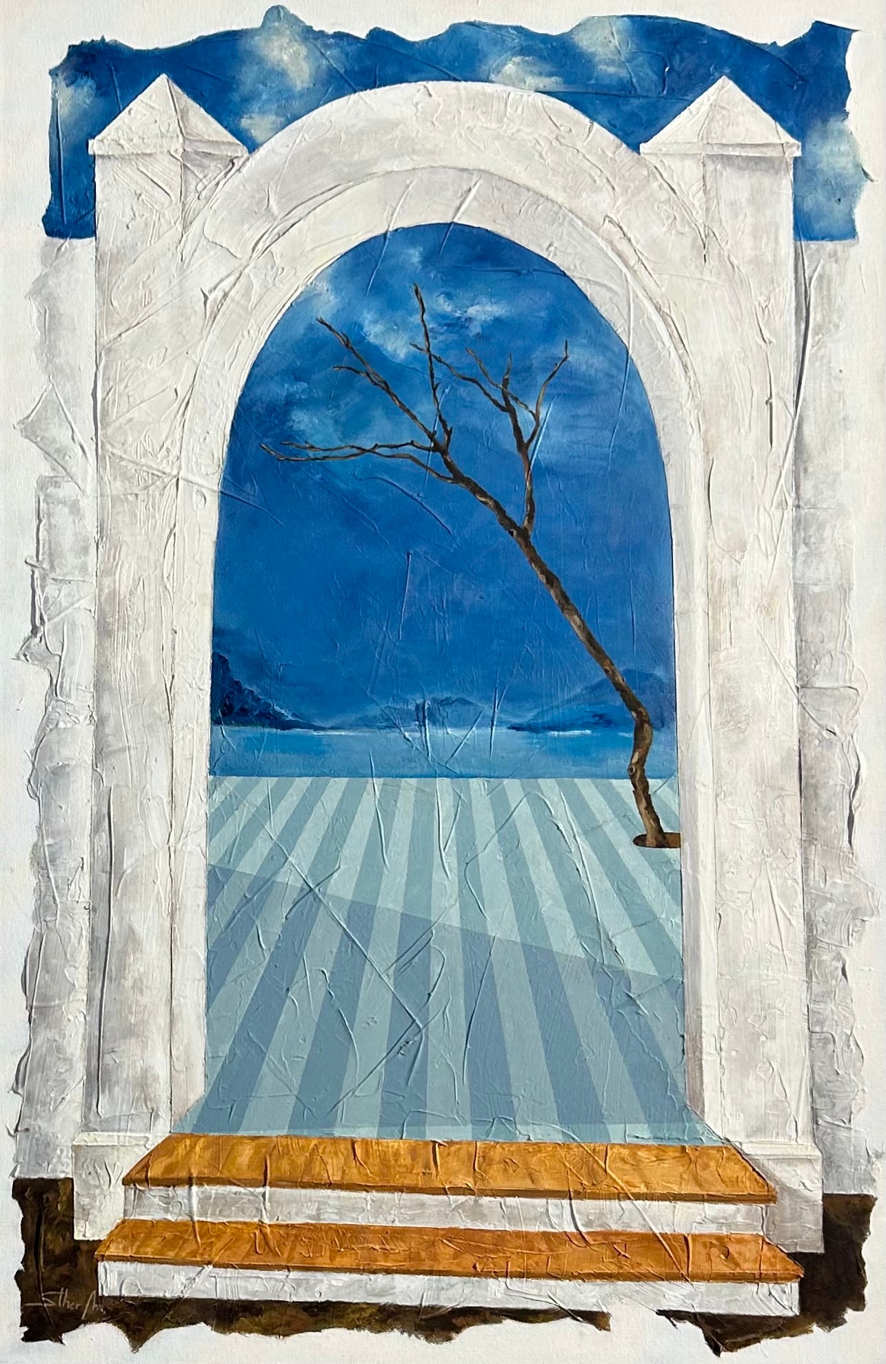 Puerta surrealista